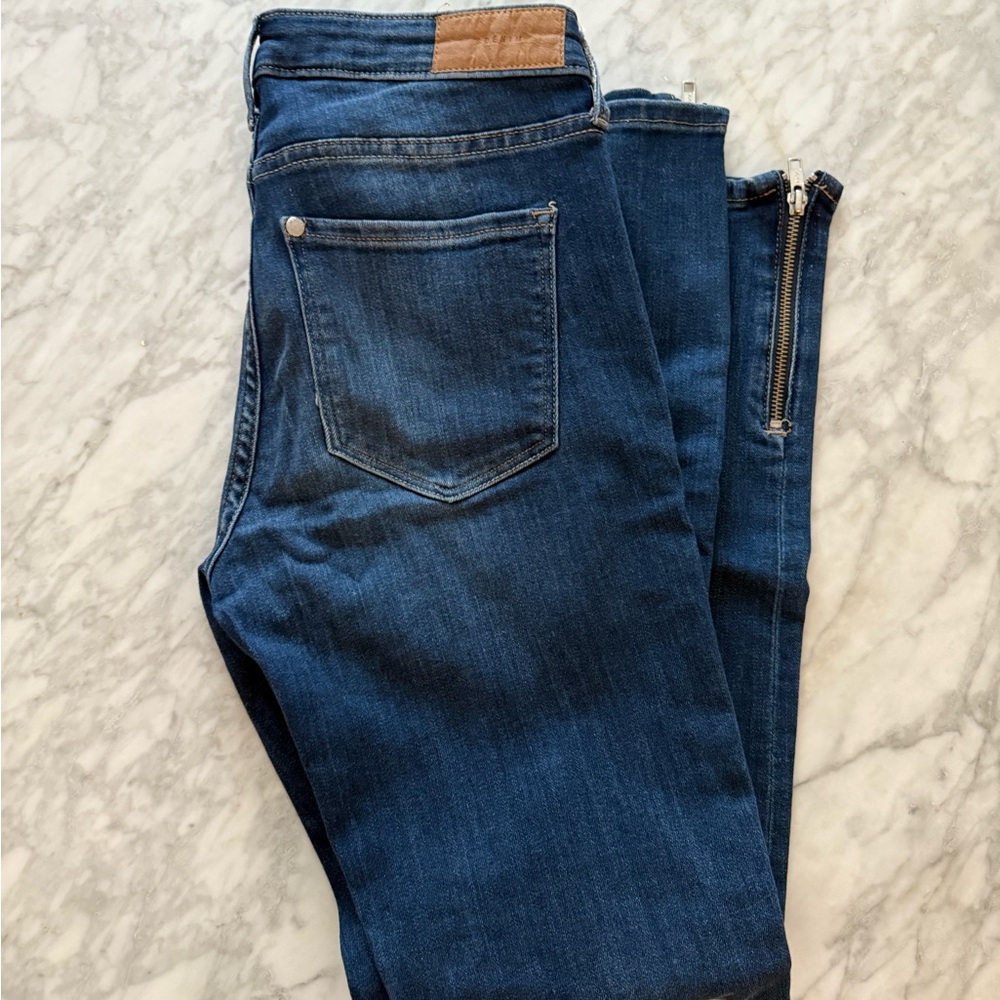 H&M Blue Skinny Jeans with Classic Indigo Wash